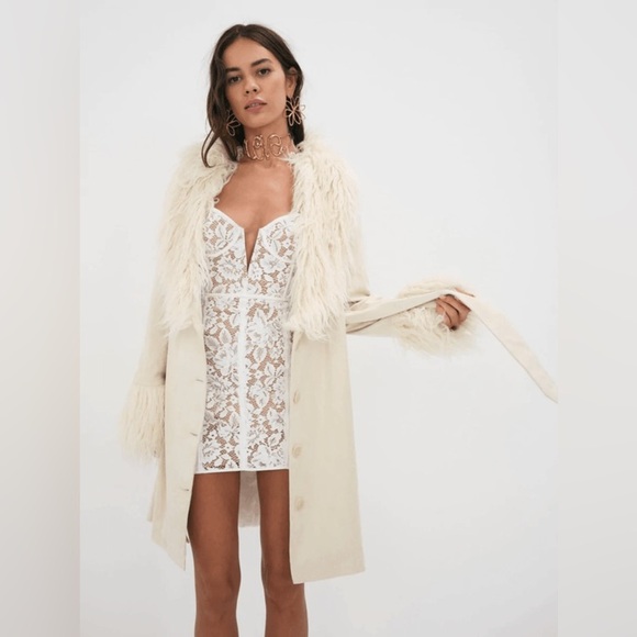 Free People x For Love & Lemons Julia Mini Dress - Picture 7 of 12